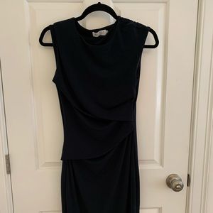 NWOT “velvet by graham & spencer” navy dress sz s
